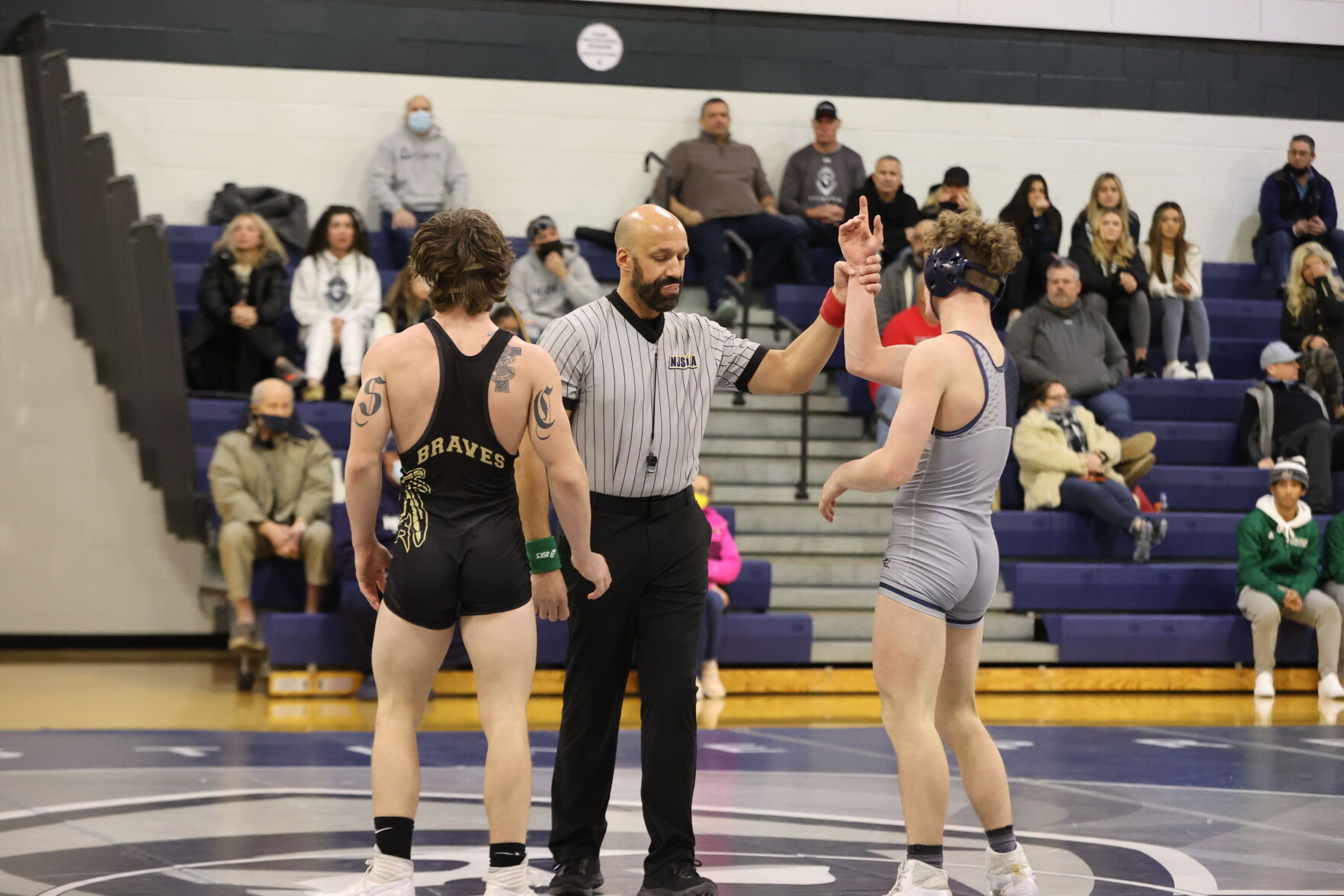 Absegami vs St. Augustine Prep wrestling